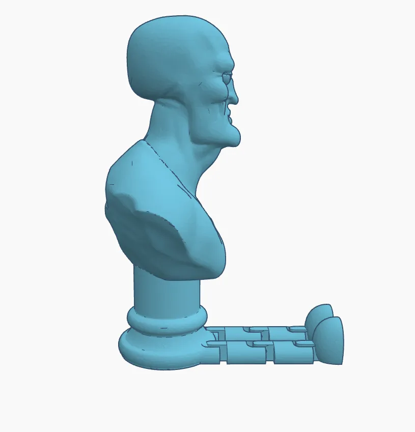 Handsome Squidward Figure by LitPrints MakerWorld: Download Free 3D Models
