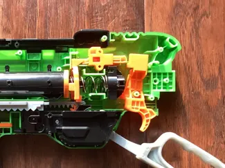 Slingfire springrest w/ built-in spring spacer