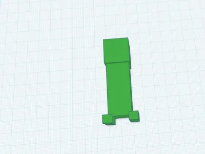 Low poly creeper