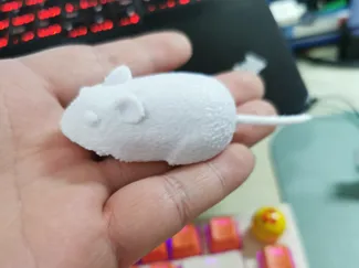 小白鼠摆件