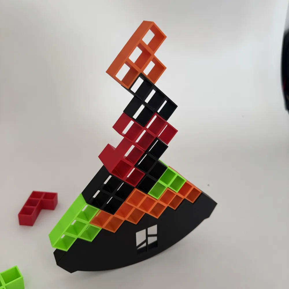 Balancing Block Structures Balancing Blocks by 创吧3D打印MakerWorld: Download Free 3D Models