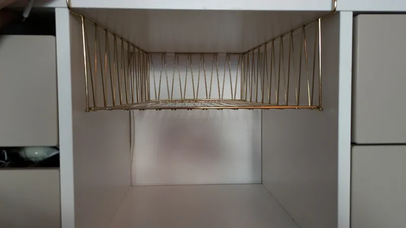 Kallax wire basket holder