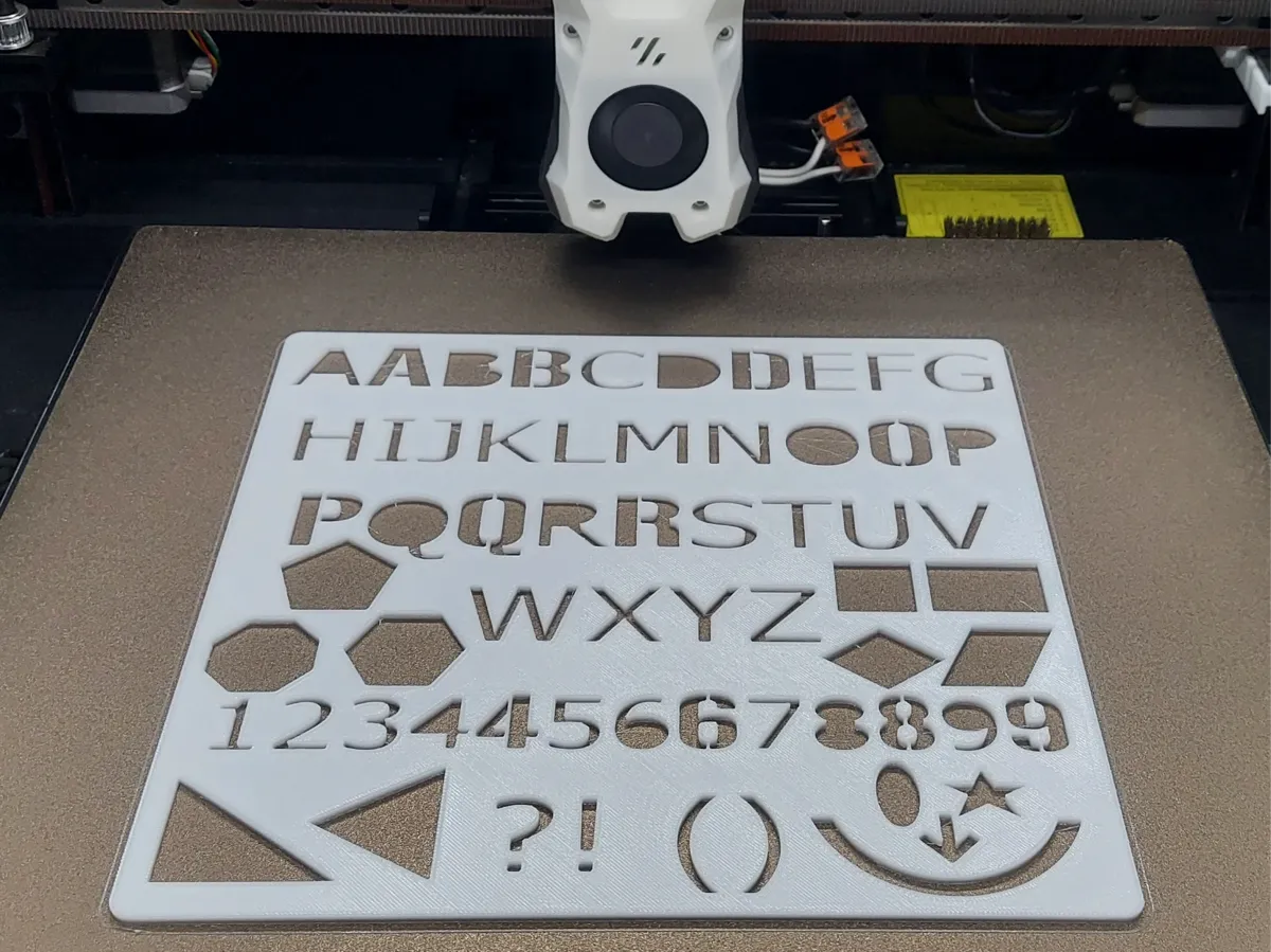 letter/alphabet/numbers template - Free 3D Print Model - MakerWorld