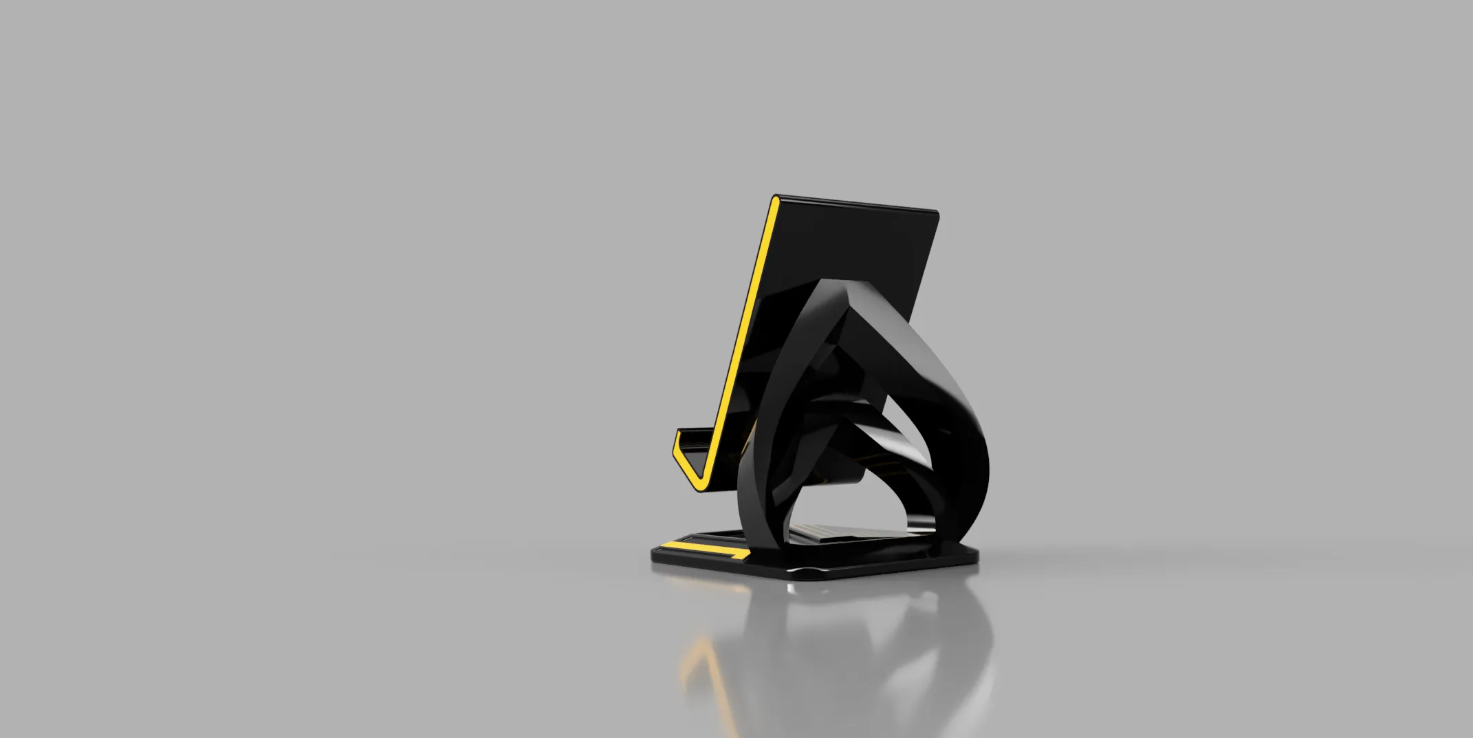 Elegant Arc Phone & Tablet Stand - Free 3D Print Model - MakerWorld