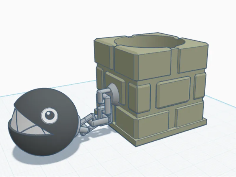 ChainChomp Pencil Cup (Articulated)