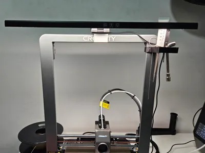 Monitor LED bar support for Ender-3 V3