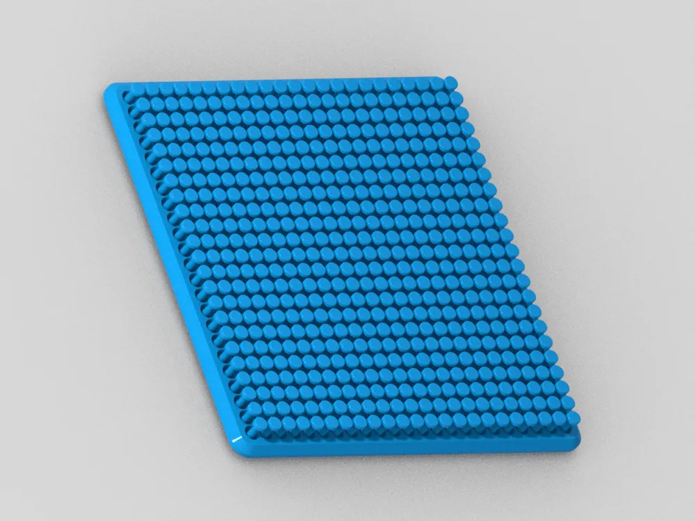 Push Pin Fidget Mechanical Push-Pin Fidget Board: Adjustable Active Column Array ...
