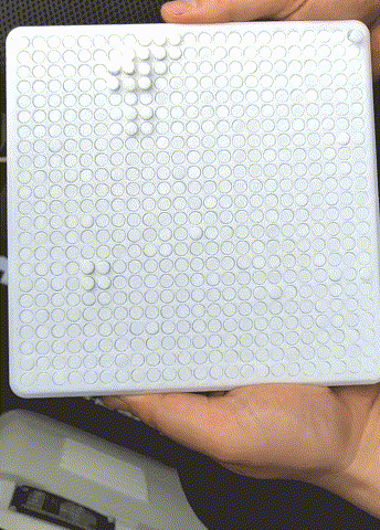 Push Pin Fidget Mechanical Push-Pin Fidget Board: Adjustable Active Column Array ...