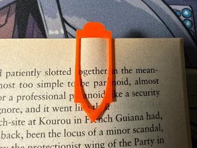 Minimalistic Book Mark