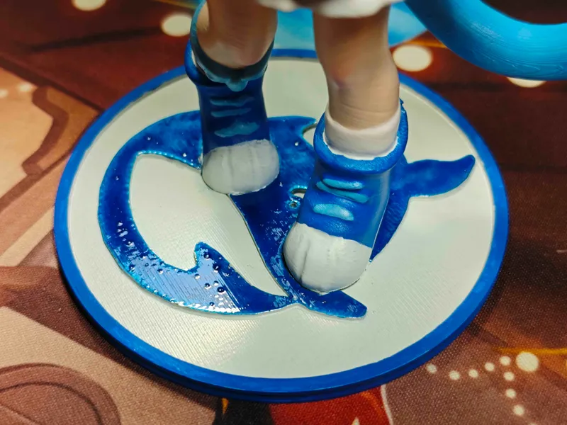 Base for "deepseek" Catgirl Figure by youngzhen