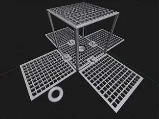 3" Cubeish Snail Trap