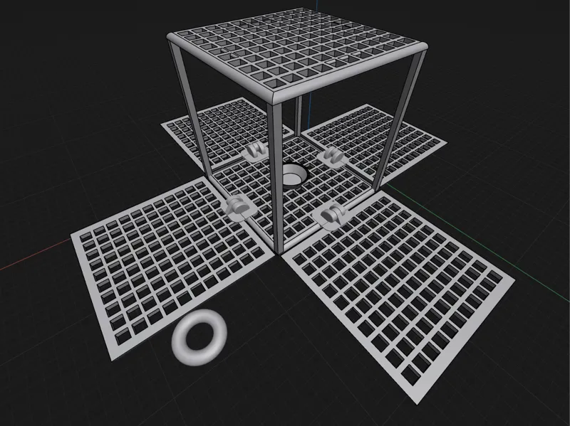 3" Cubeish Snail Trap