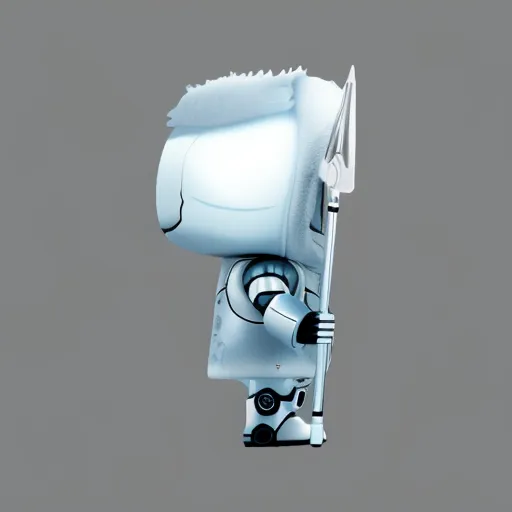 Ice Bot IceBot Arctic Bot Figurine by My Robot 3D MakerWorld: Download Free 3D ...