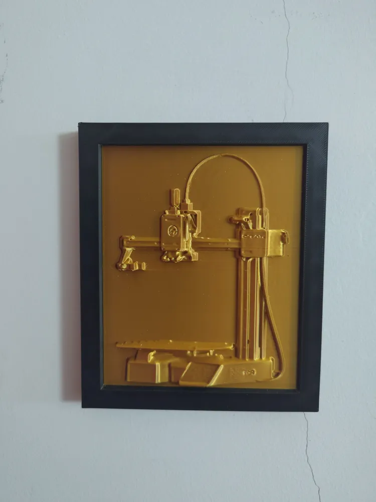 Relief Sculpture Maker - Frame - Parametric Model - Free 3D Print Model ...