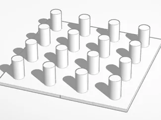 Filament Wall Rack