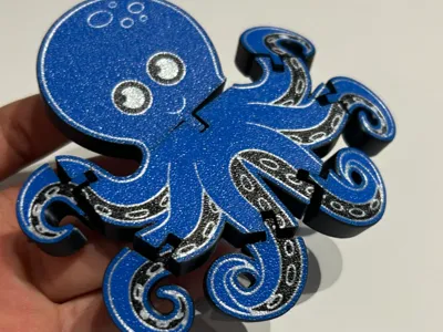 Flexi octopus ! Fun and articulated !!!