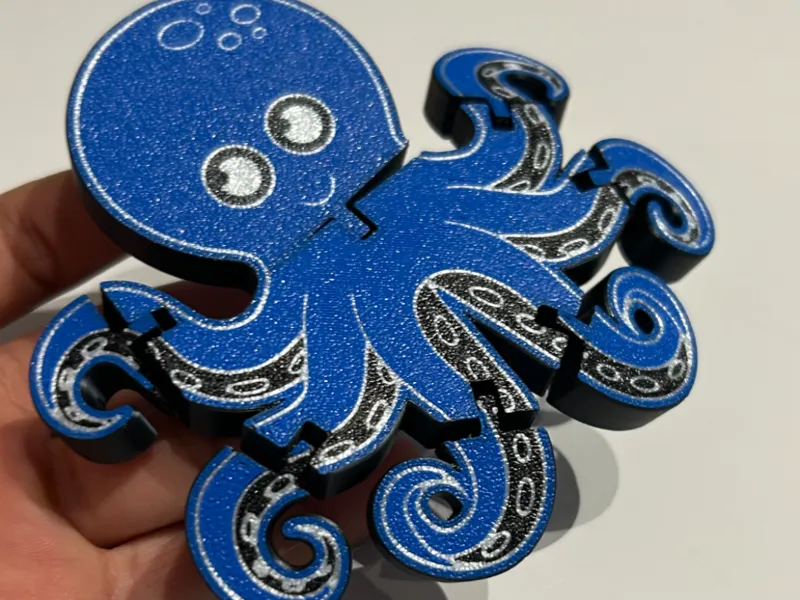 Flexi octopus ! Fun and articulated !!!