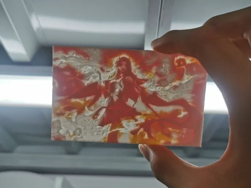 貂蝉透光浮雕 Translucent relief
