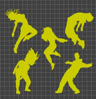 Dancers Wall Art