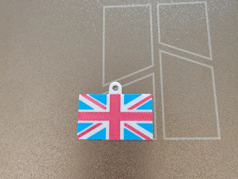 Union Jack keychain
