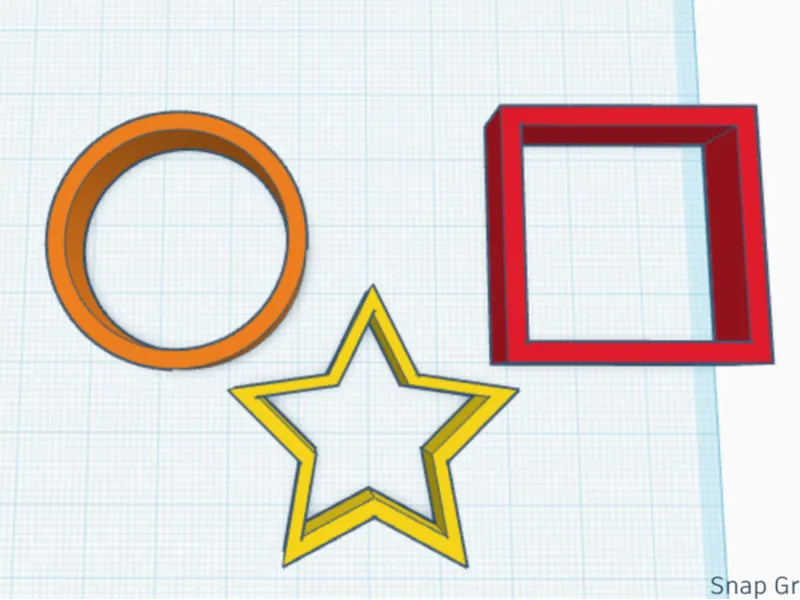 3 pcs cookie cutter
