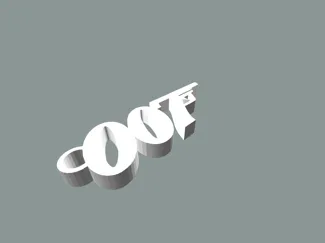 007 keyring 