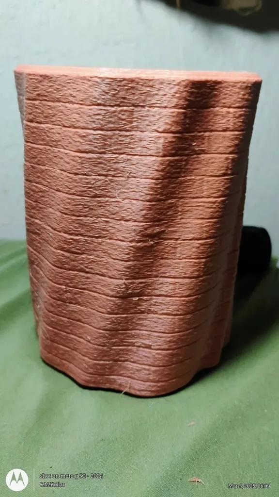 brick vase/pencil holder