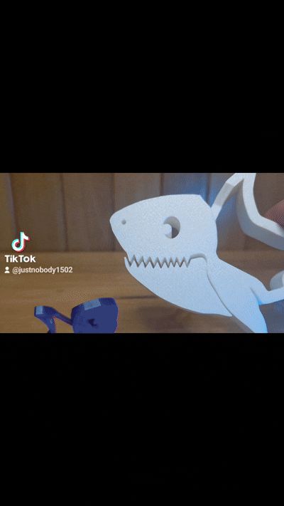 Friendly Shark Clip