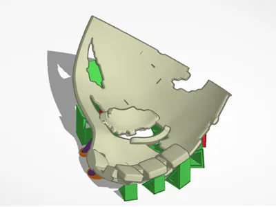 Springtrap Mask Front Right