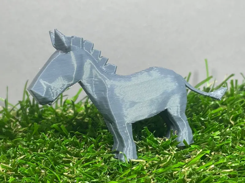 Cute low poly Horse