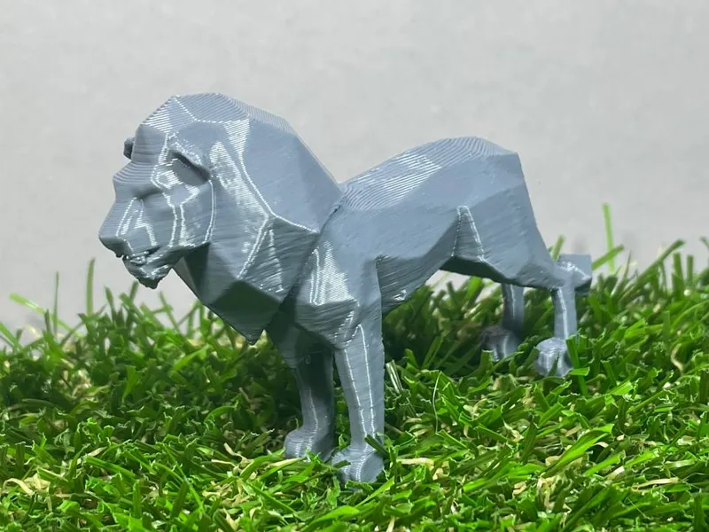 Low poly Lion