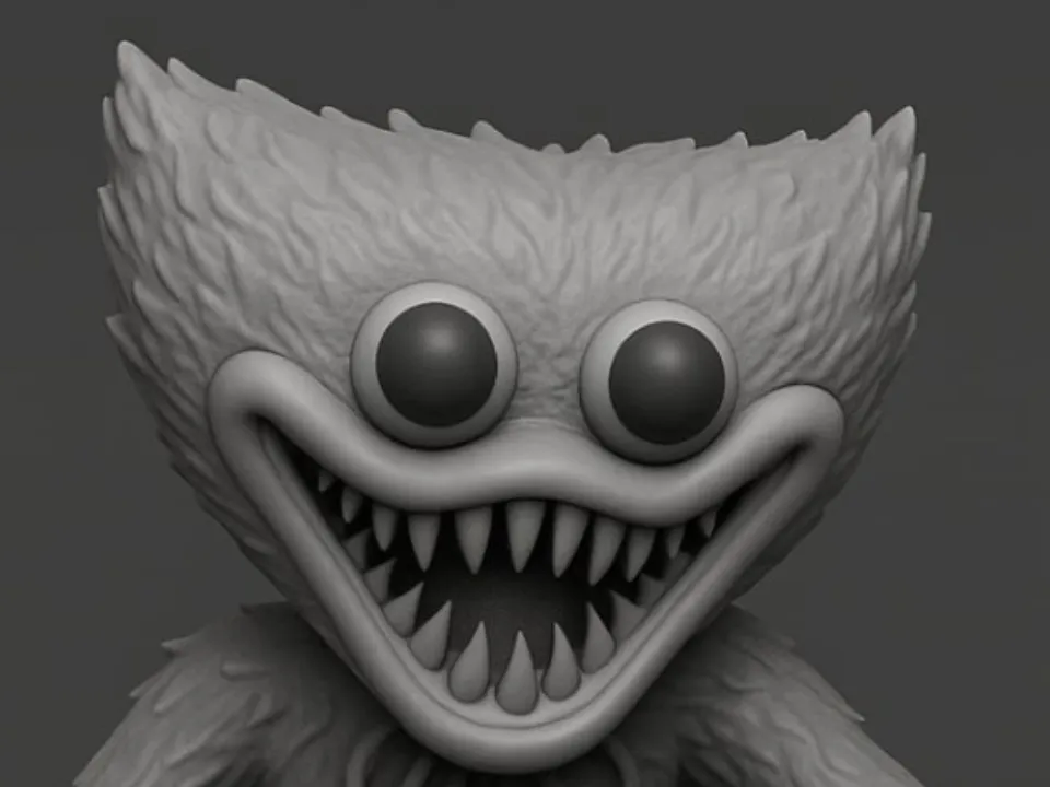 Huggy Wuggy - Free 3D Print Model - MakerWorld