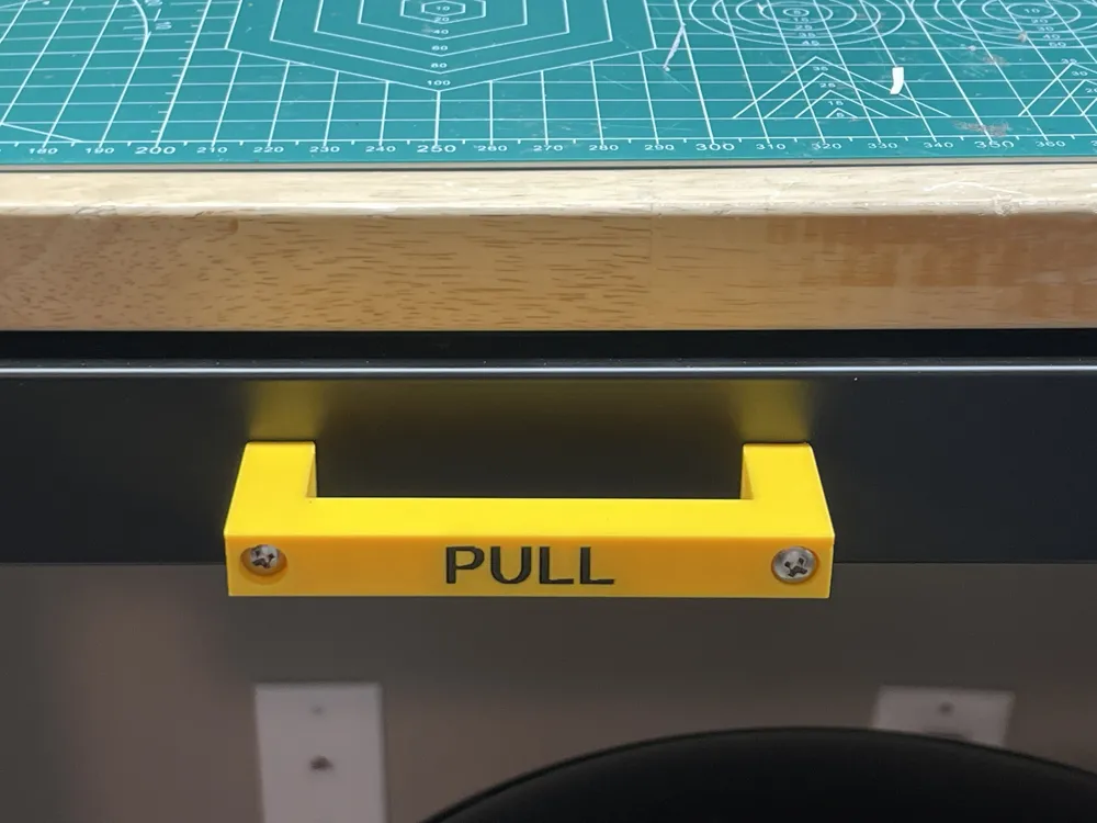 Simple Handle | Customizable Size & Text by VerusIndustries MakerWorld ...