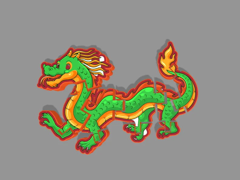 flexi dragon.