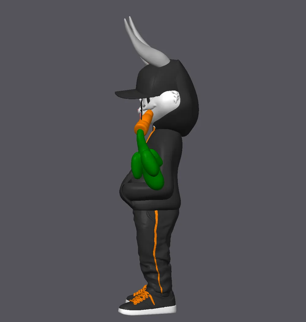 URBAN bugs bunny Blacked Out Edition by Ryan @ TheMajinLab MakerWorld ...