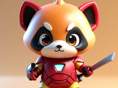 Iron Man Panda
