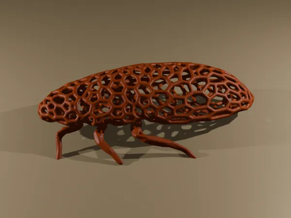 Cafard voronoi
