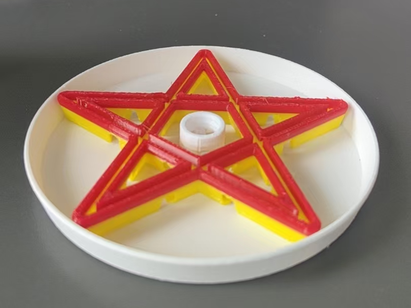 星型花盆托盘