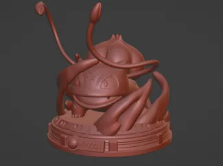 0001 Bulbasaur - Custom 3D Printing File - Pokemon