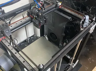 ender 5 auxiliary 120mm part cooling fan duct