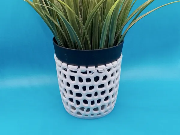Pot de fleurs minimaliste
