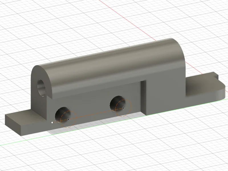 Absima AT3.4 control arm bracket 