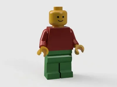 LEG0 minifigure model