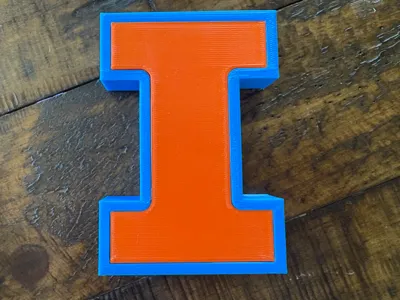 UIUC Logo Desk Topper