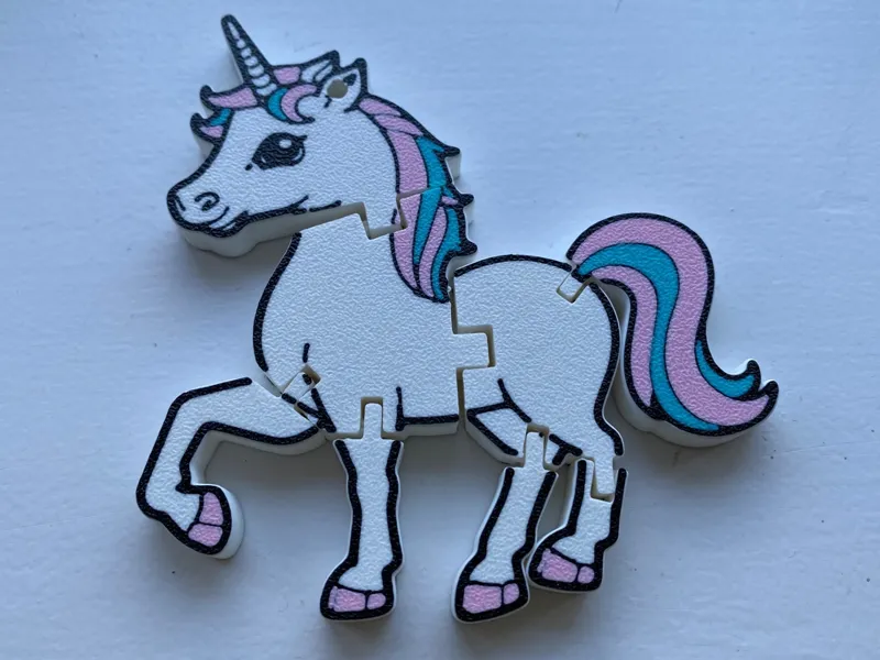 Articulated Unicorn Flexi-Toy