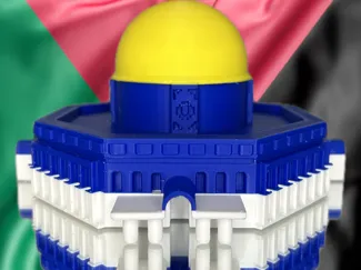 Ultra Detailed Dome of the Rock model 