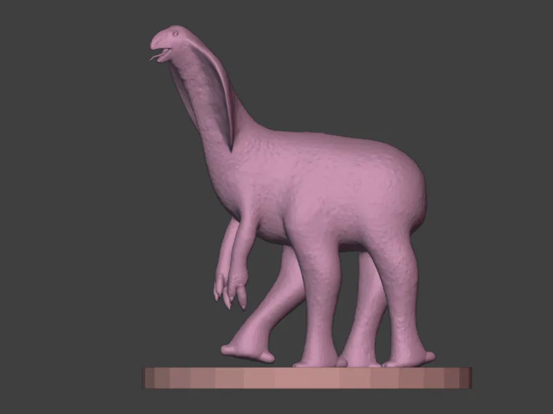 Frill Necked Alien