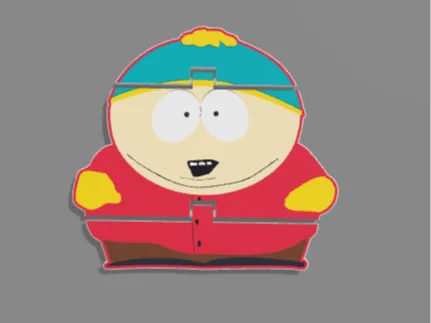 flexi Eric Cartman from south park.
