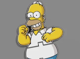 flexi homer simson.