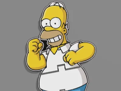 flexi homer simson.